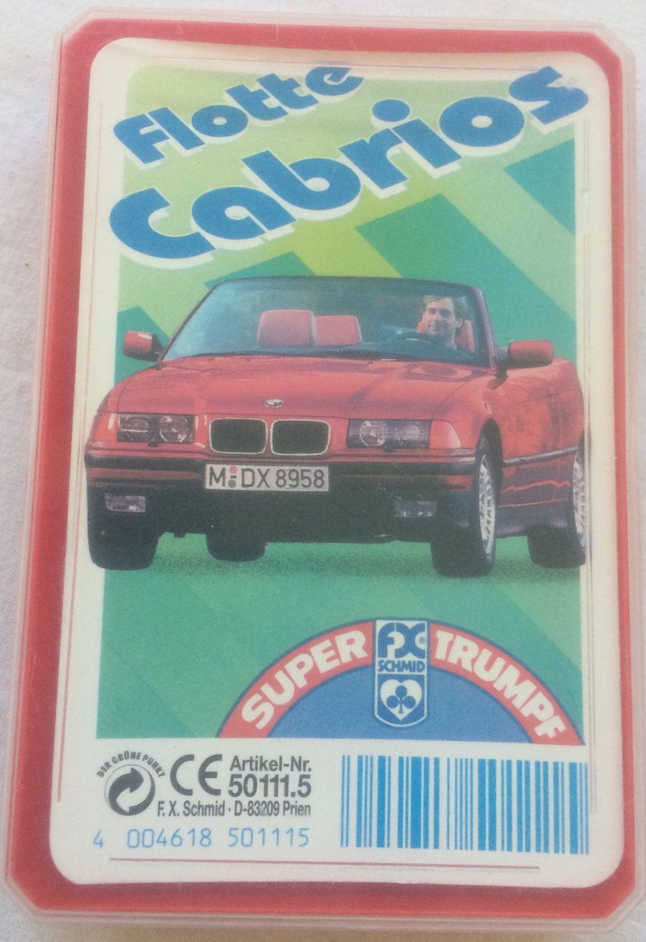 Giochi: Quartett - FLOTTE CABRIOS - 1994 – Usato da Schaffhausen venduto da durruti