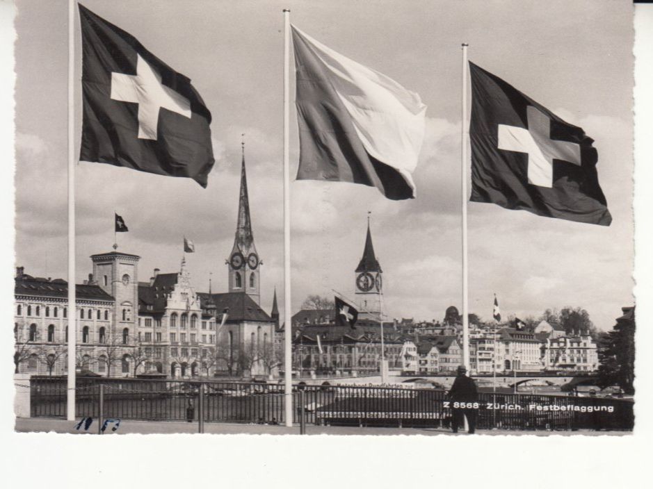 Ansichtskarten: Zürich 1953 – Gebraucht aus Bürglen TG von StampGraf