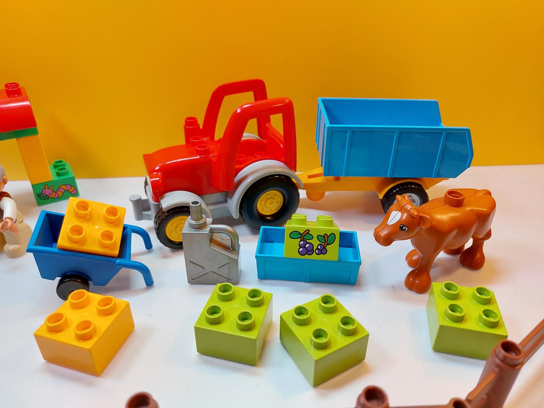 Lego Kit di costruzioni: LEGO Duplo 10524 Traktor mit Anhänger – Usato da St.Gallen venduto da TinasBauundSpiel 2