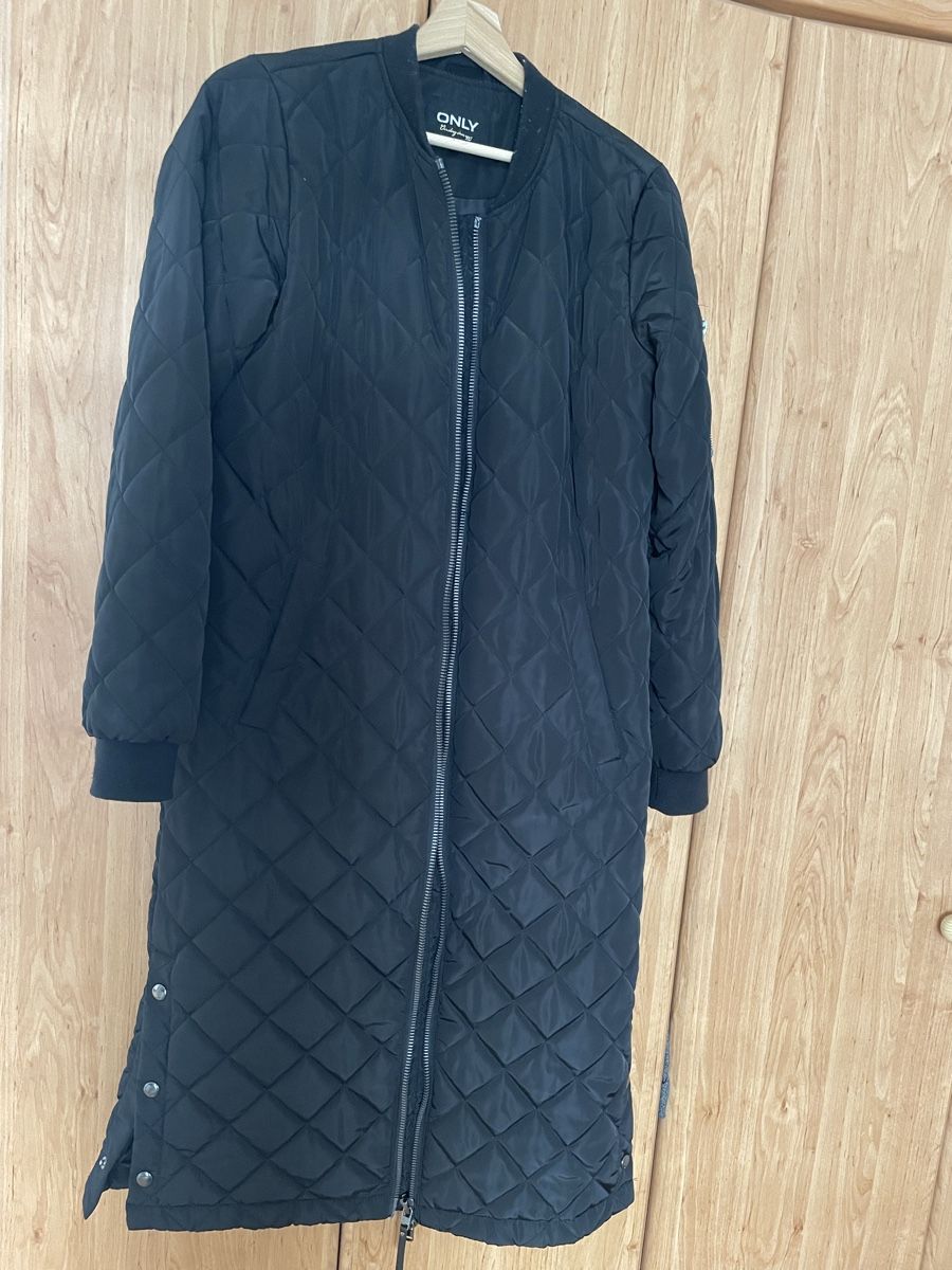 Only Giacche: Long Bomber Jacket, ONLY, Black, S – Usato da Möhlin venduto da Halylea 2