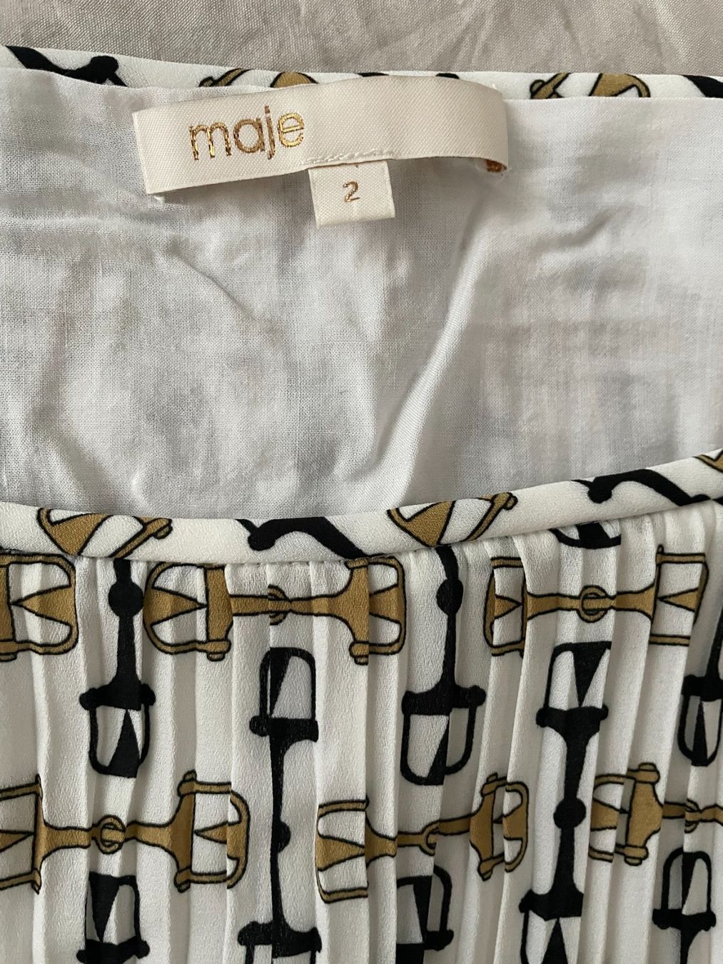 Maje Camicette: MAJE Damenblouse *neuwertig" – Usato da Wabern venduto da carciofo 5