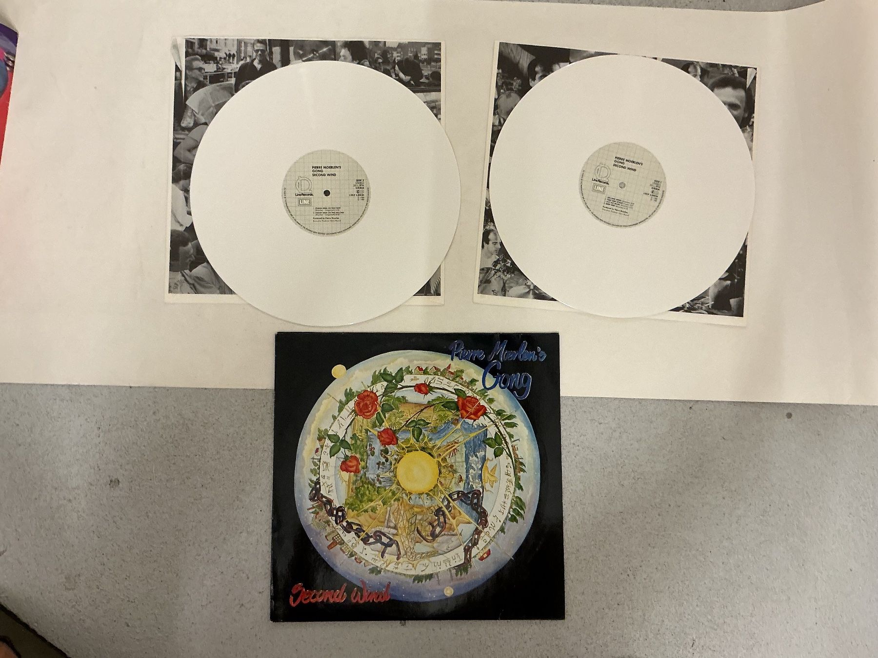 Schallplatten: Pierre Moerlens Gong 2-LP - Second Wind – Gebraucht aus Winterthur von Tumko-Vinyl