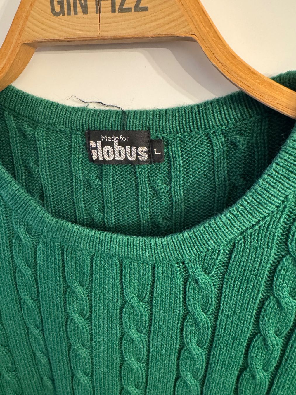 Globus Pullover & Sweatshirts: Vintage Pullover Zopfmuster Strickpullover Made for Globus – Gebraucht aus Obfelden von cesarina10 6