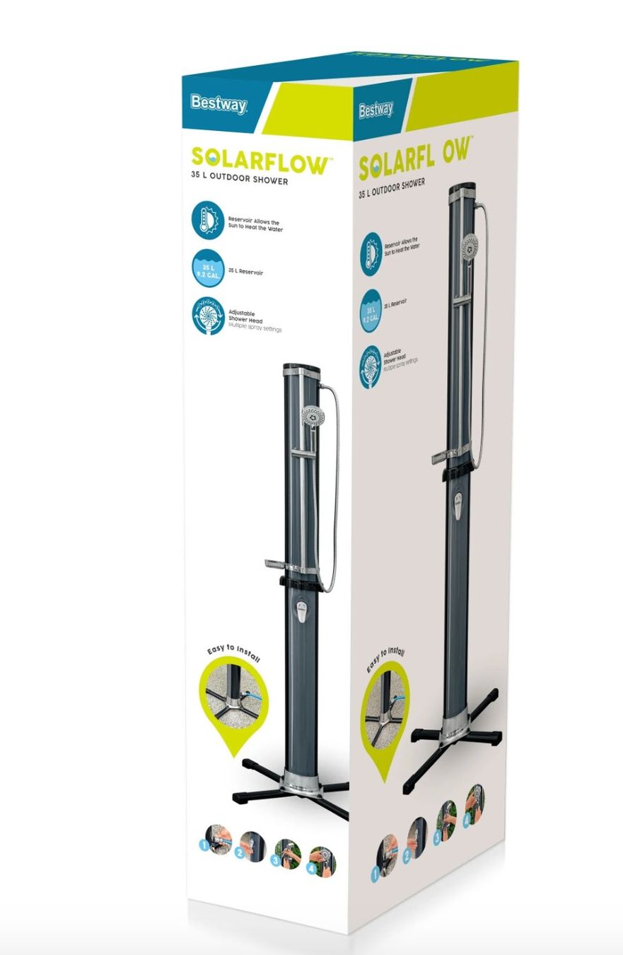 Docce: Gartendusche Flowclear Solarflow 35L - Gratis Versand – Nuovo e nell'imballaggio originale da Kleinwangen venduto da meinwarenkorb.ch 9