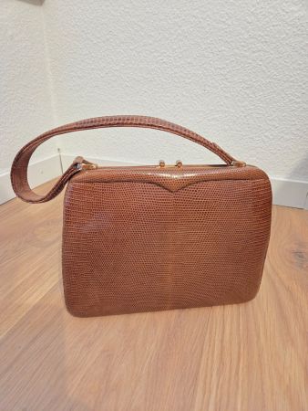 Sac à main en serpent vintage