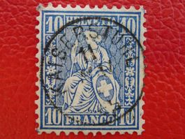 1883: Nr.31 sauberer FINGERHUT-Stempel von KAISERSTUHL