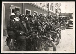 Fotografie Motorrad-Club Treffen, Kradfa