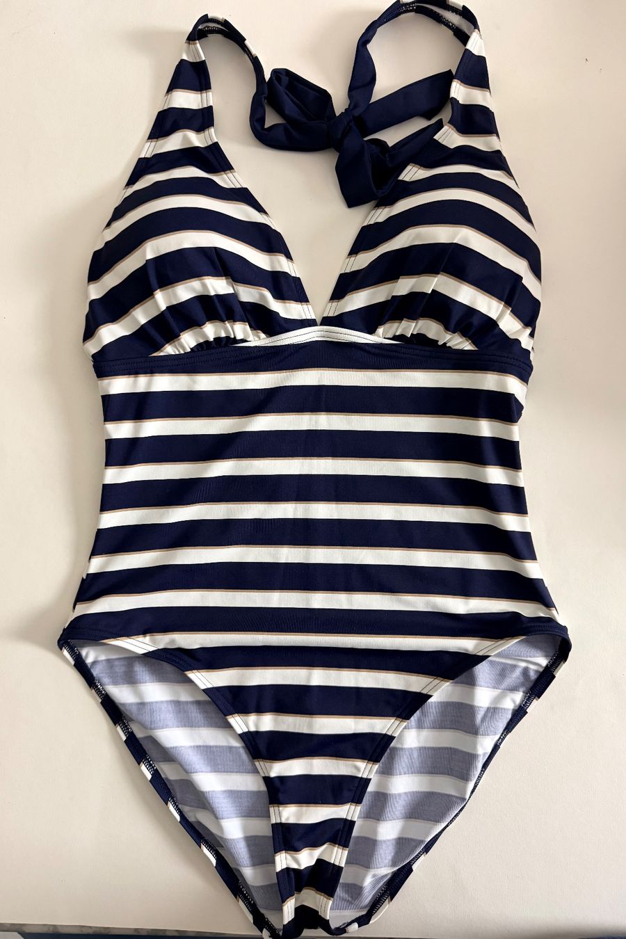 Esprit Costumi da bagno & Bikini: ESPRIT, Badekleid, Grösse 42, Farbe Blau/Weiss – Nuovo e nell'imballaggio originale da Rudolfstetten venduto da gst_g7xl 4