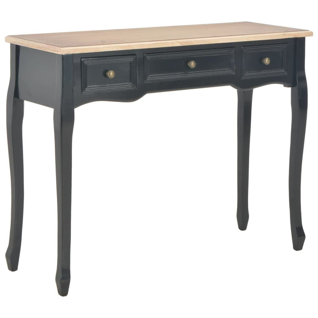 Tavoli: Table de console et coiffeuse avec 3 tiroirs Noir – Nuovo e nell'imballaggio originale da Lausanne venduto da VIda-Mobel 7