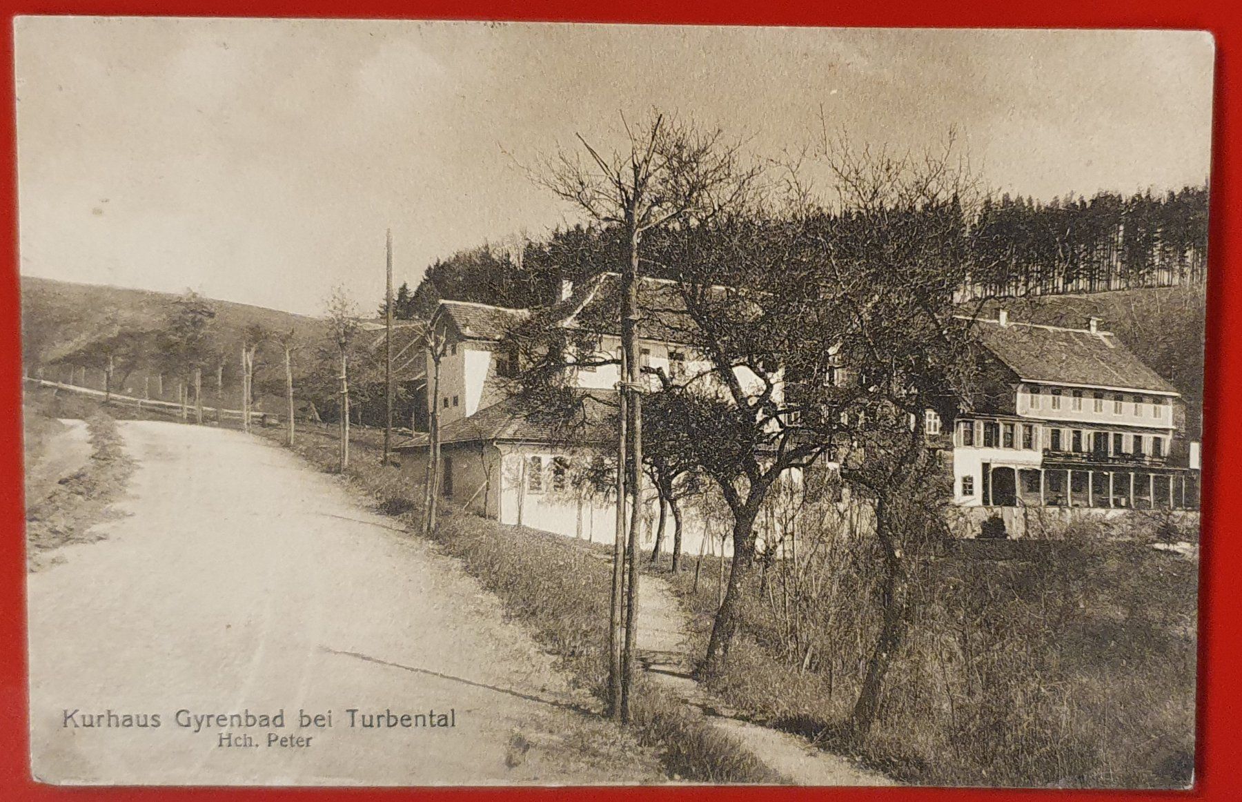 Cartoline postali: Kurhaus Gyrenbad 1915 – Usato da Kreuzlingen venduto da Rschweiz1