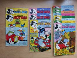 13 Micky Maus Hefte, Jahrgänge 1980 / 1984 / 1985