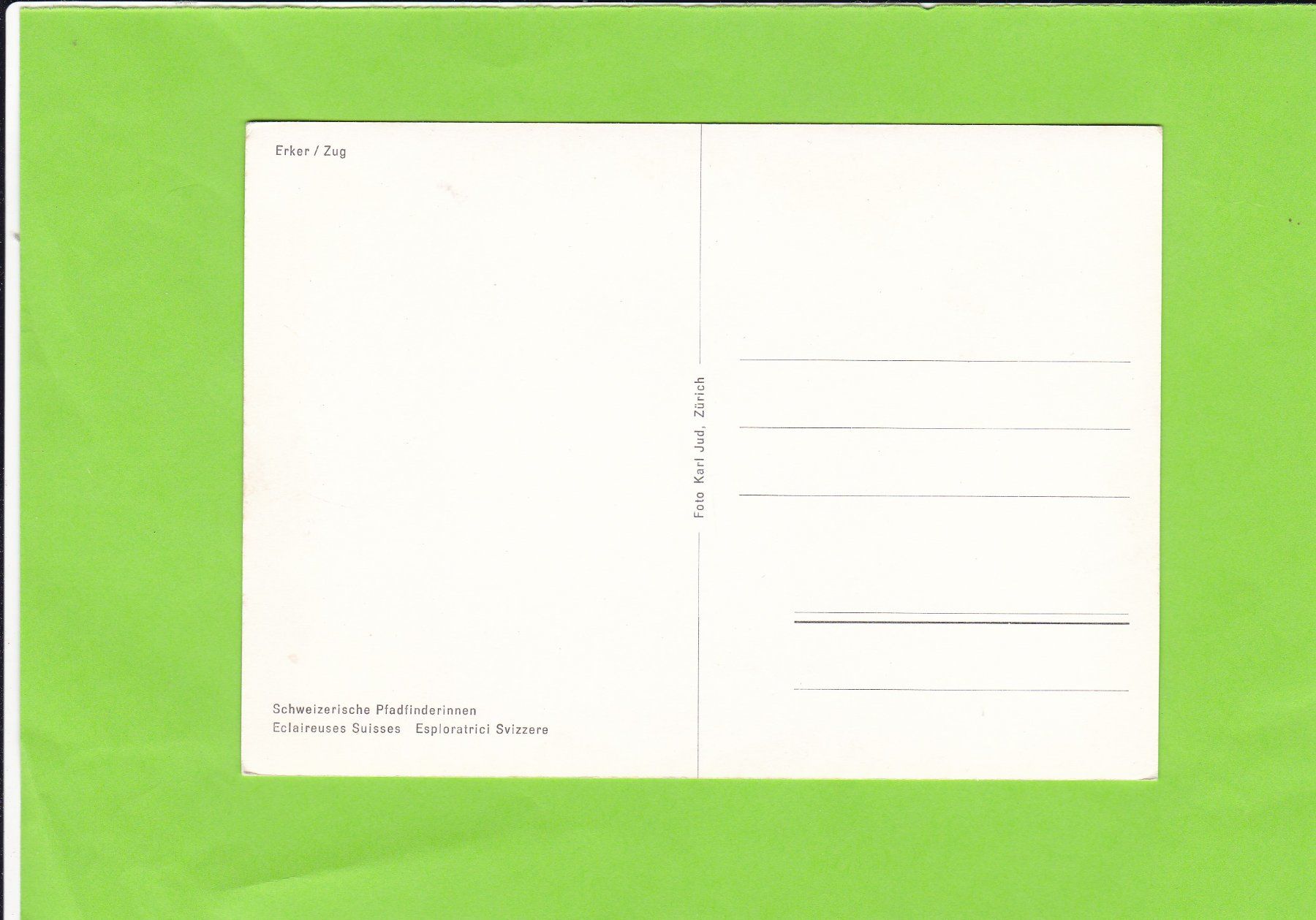 Cartes postales: Erker in Zug – D'occasion à St. Peterzell par neckertal 1
