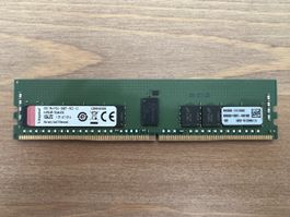 4x 8GB Kingston DDR4-2400 ECC Registered RAM – 32GB