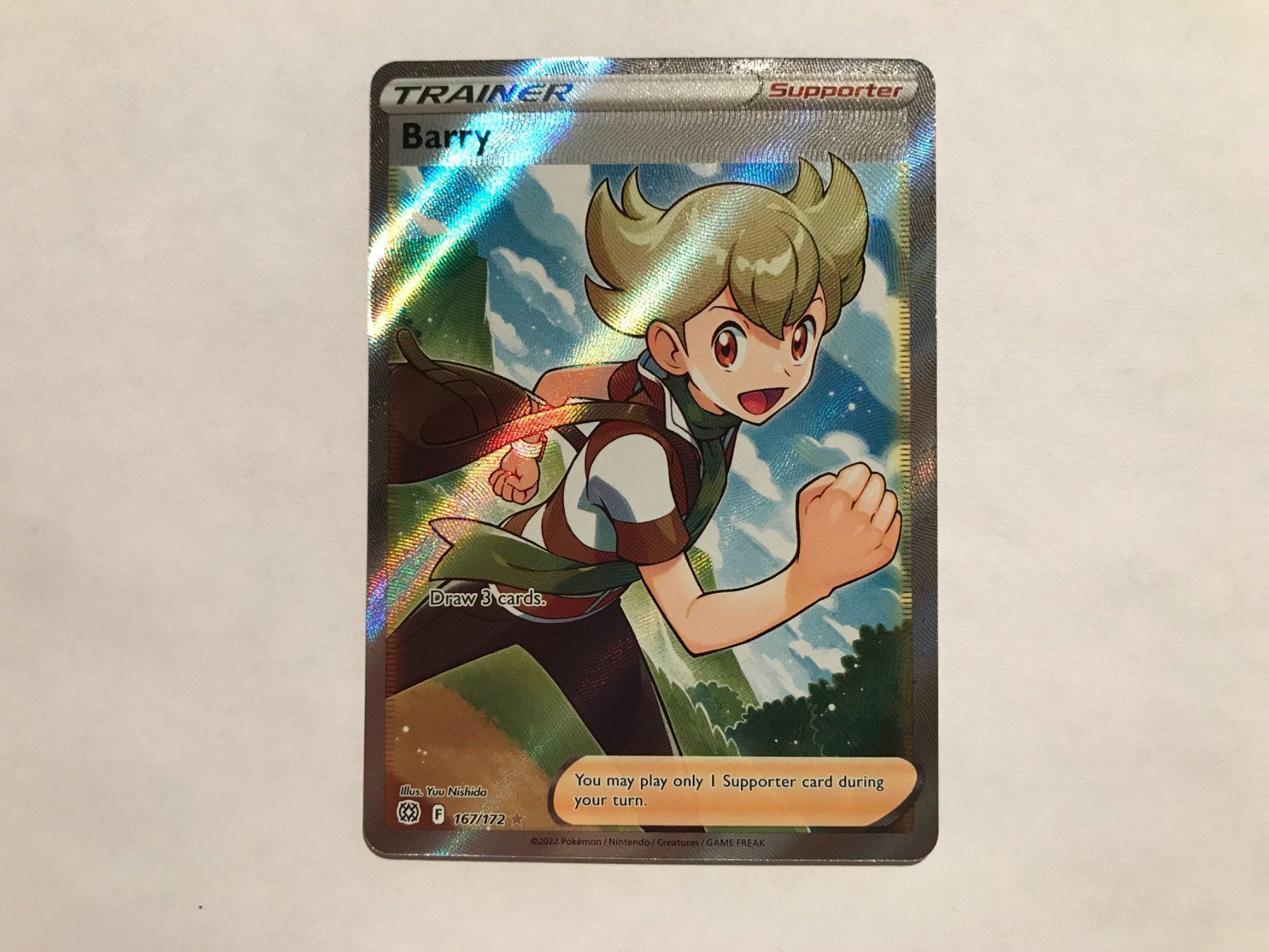 Pokémon Carte collezionabili: Trainer Barry Fullart EN – Usato da Hagendorn venduto da Pokecollectorch 1