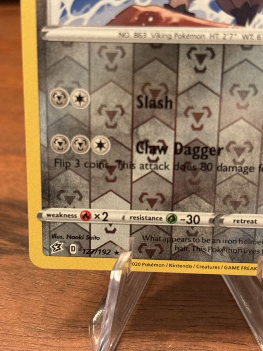 Pokémon Carte collezionabili: Pokemon Karte - Galar Perrserker – Usato da Dietikon venduto da PokemonSwissSpotify 1