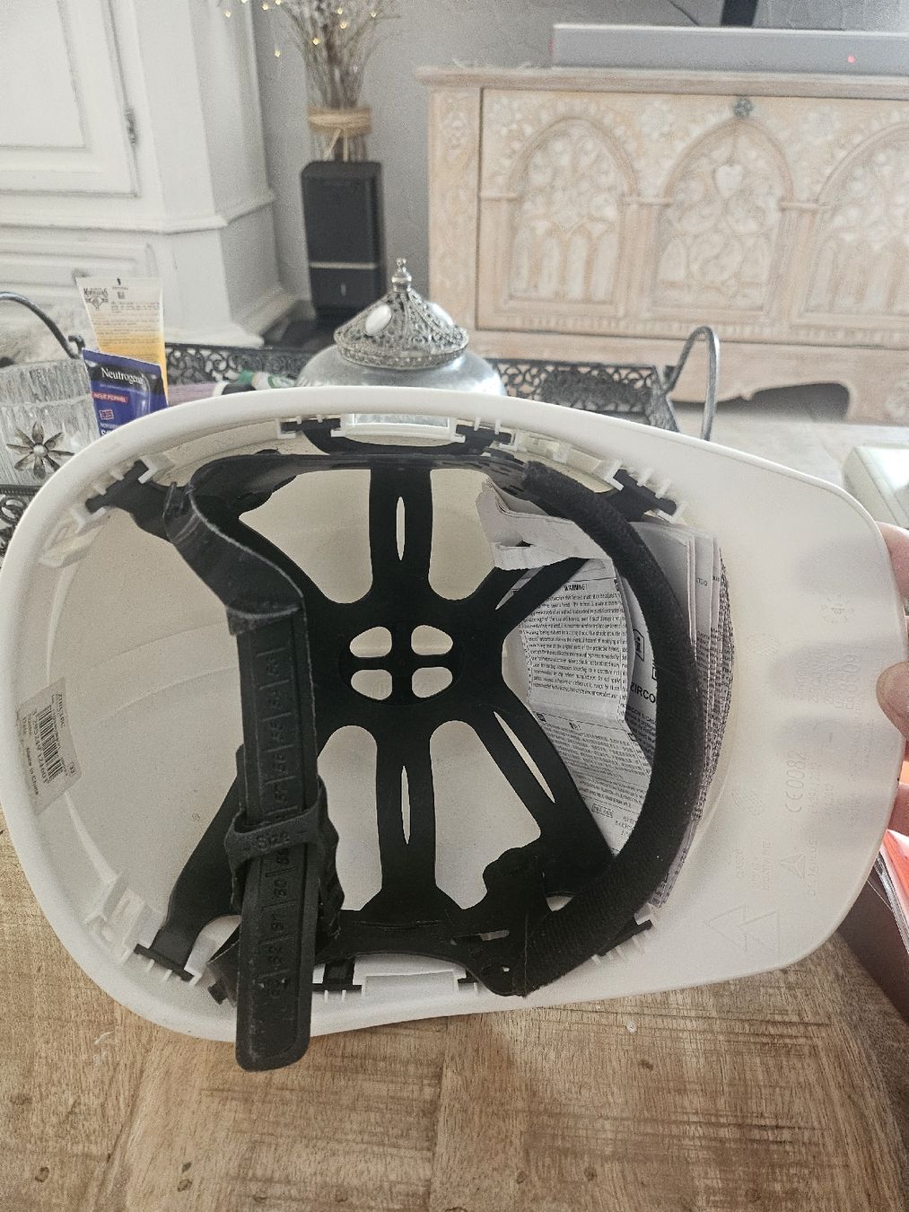 Protezione per viso e udito: Weisser Bauhelm ZIRCON 1BC – Nuovo (secondo la descrizione) da Adligenswil venduto da ania77 3