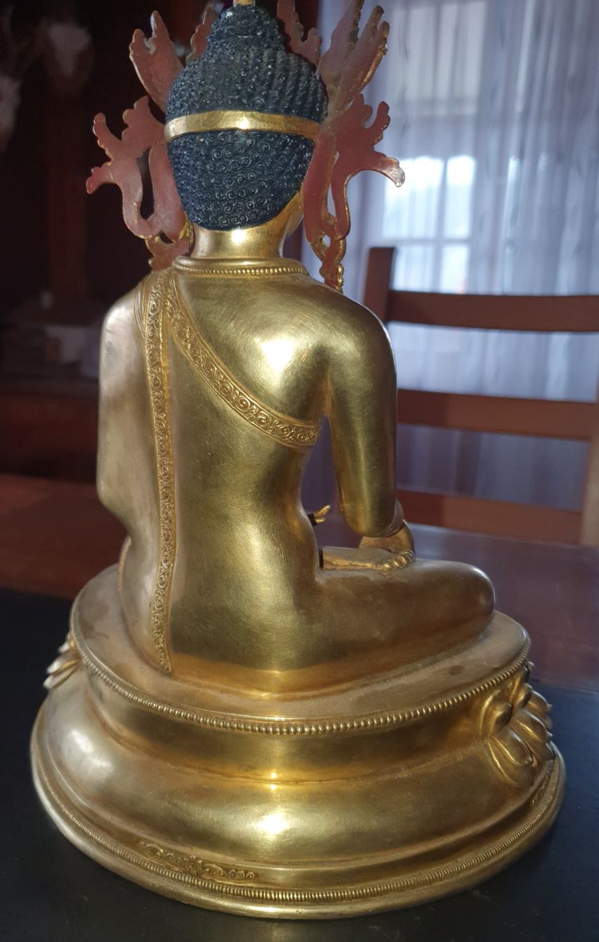 Sculture & Statue: Crown-Buddha – Usato da Waltensburg/Vuorz venduto da Buddhas 5