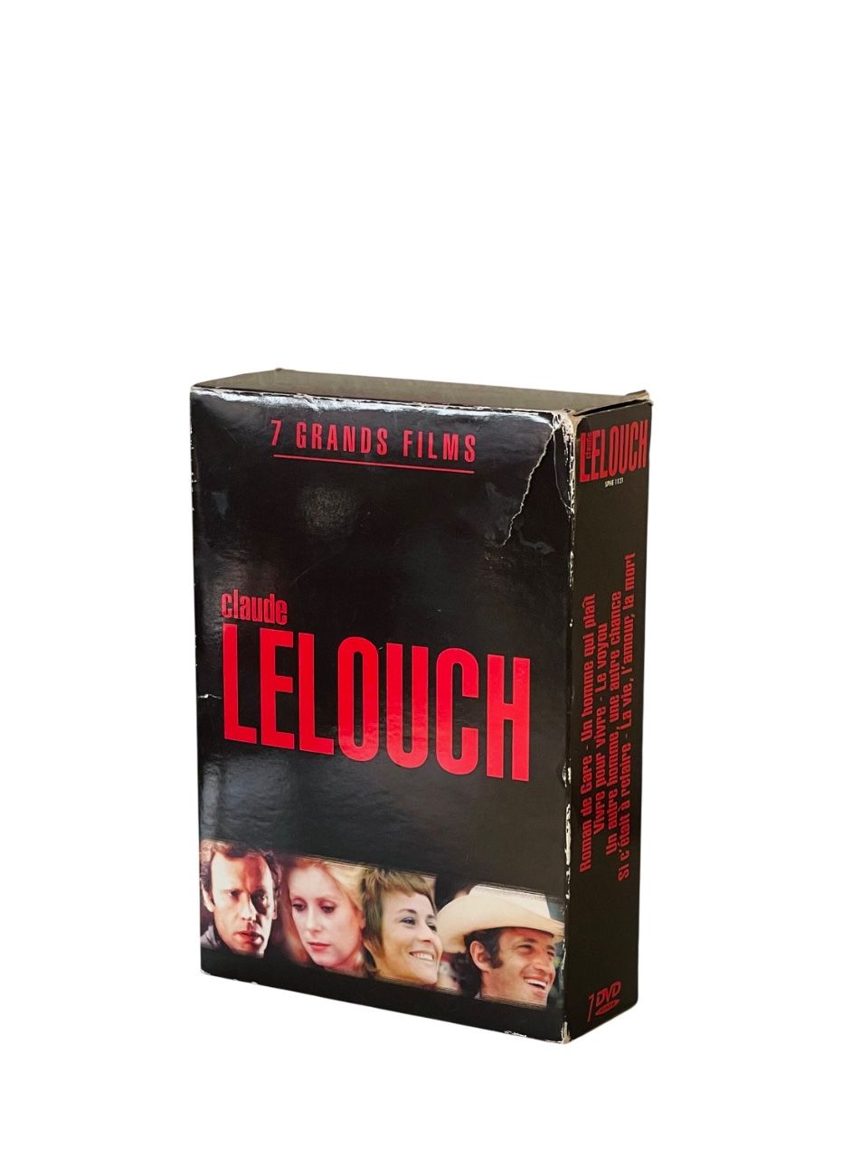 Alle DVDs: Coffret 7 DVD Claude LELOUCH – Gebraucht aus Genève von Bazarare