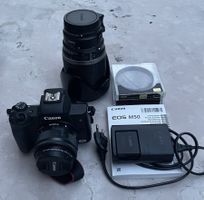 Canon M50 mit 18-200mm Reisezoom und 15-45mm Objektiv