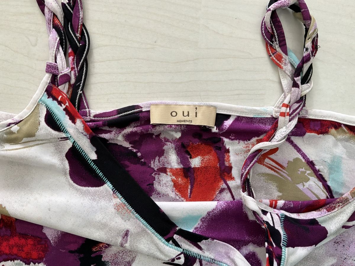 Vestiti: Sommer-Maxikleid mit Trägern, weiss-multicolor – Nuovo (secondo la descrizione) da Bremgarten AG venduto da Belana0 4