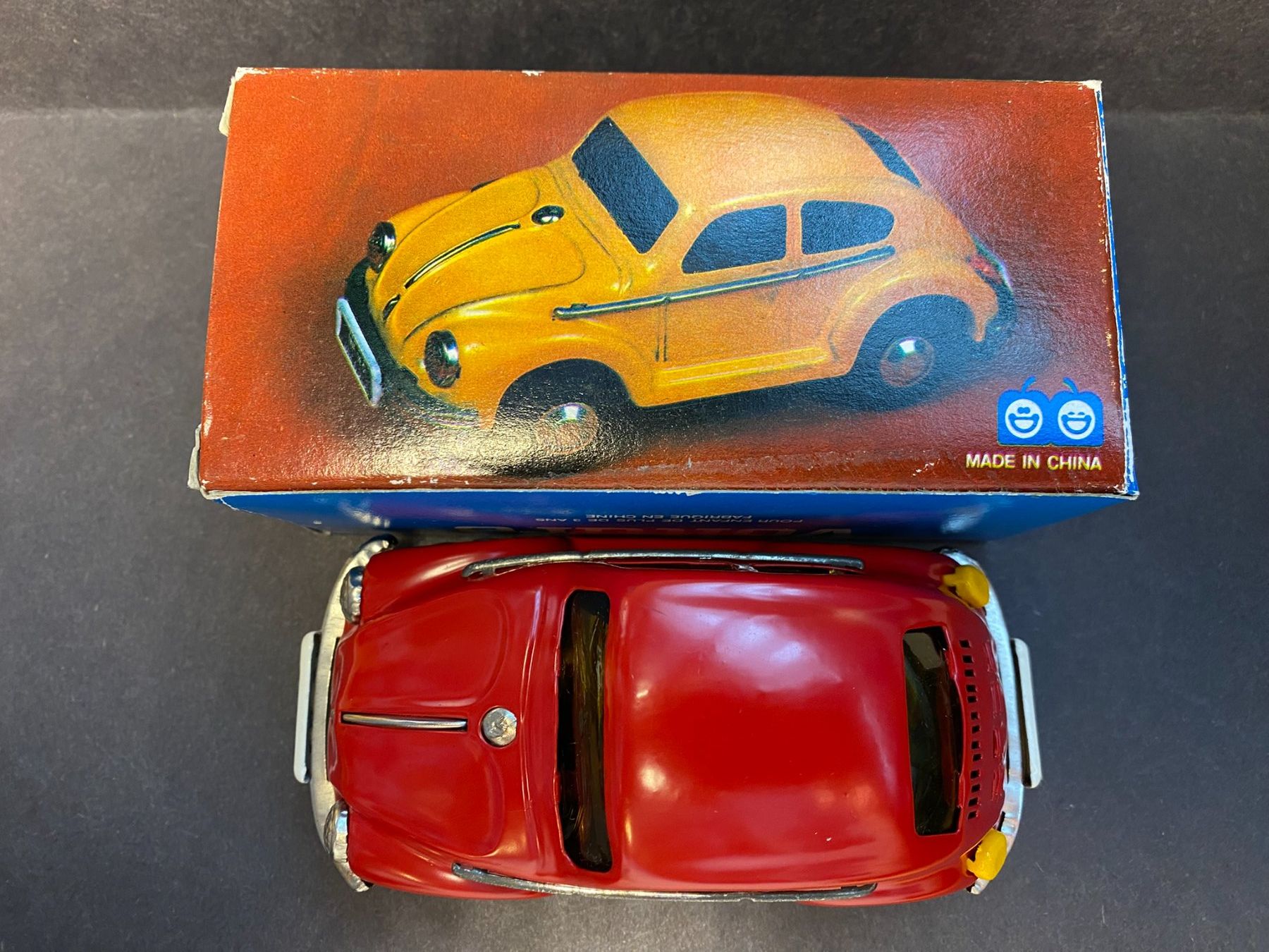 Giocattoli: VW Käfer Blech mit Friktion und Originalverpackung – Nuovo e nell'imballaggio originale da Spiez venduto da Mlandcruiser 8