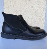 Julia S. Stiefeletten schwarz Leder Gr. 41