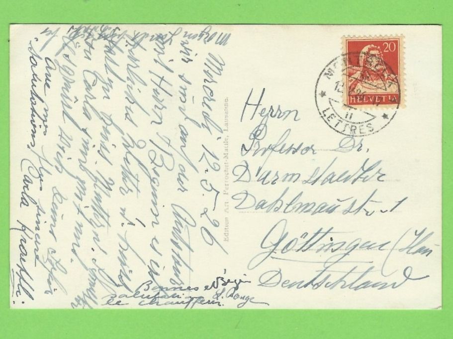Cartoline postali: Territet,et la Dent du Midi – Usato da Zürich venduto da t24_de 1
