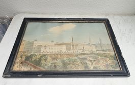 Antikes Bild - Parlament Wien 19 Jhdt. 1875