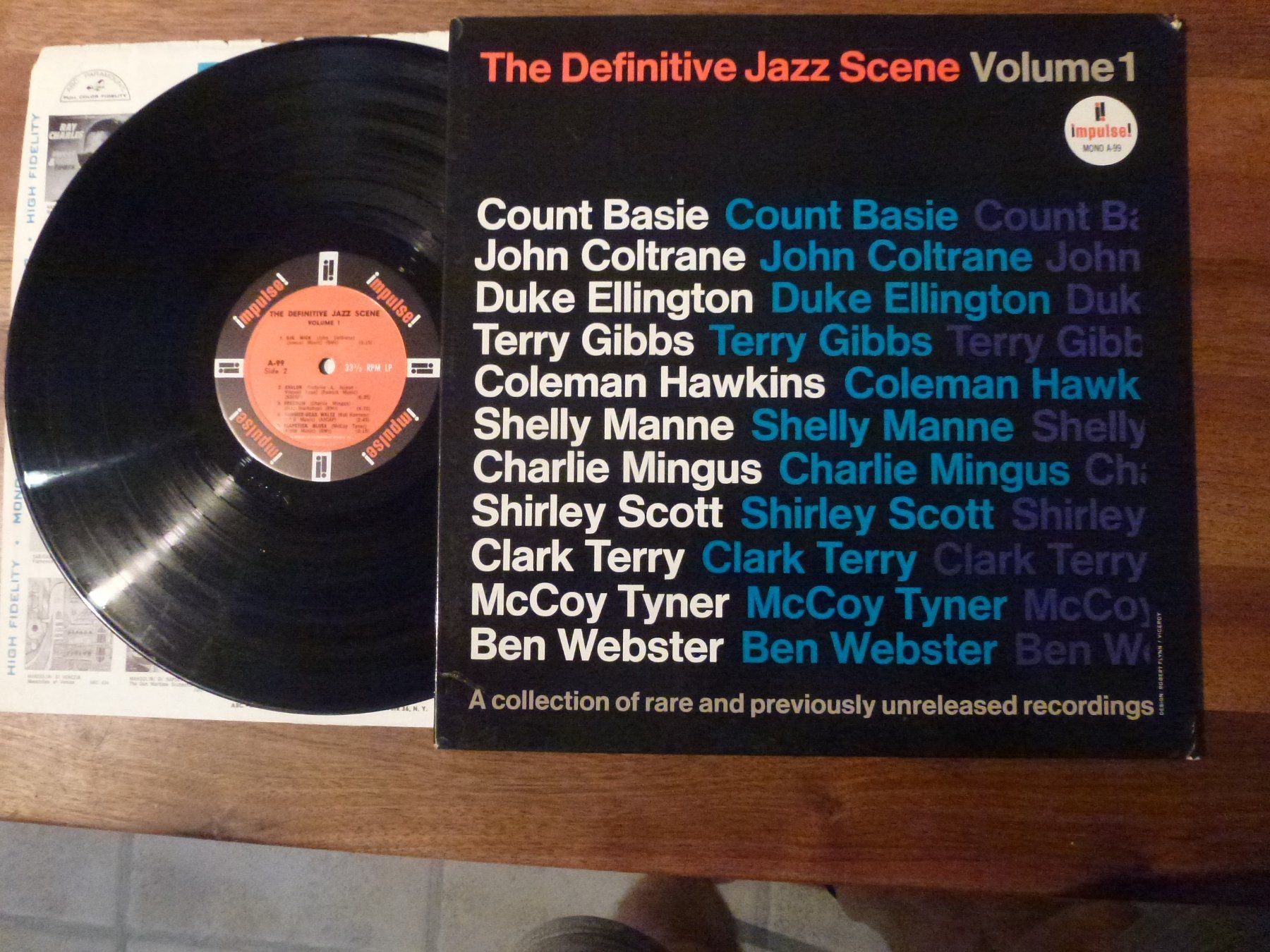 Dischi in vinile: The Definitive Jazz Scene Volume 1,   LP Jazz – Usato da Widen venduto da DexterGordon