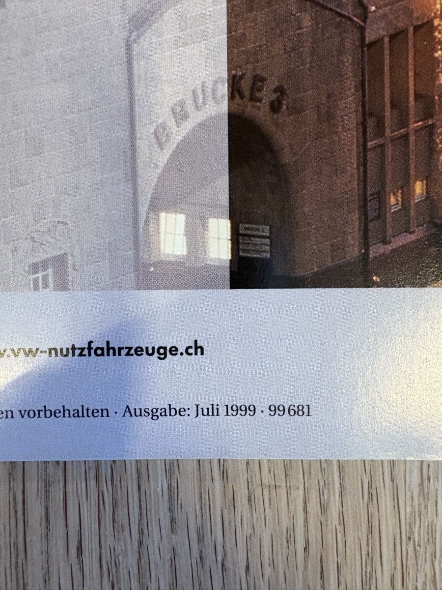 VW Documenti: VW Transporter Prospekt, Ausgabe 1998/99 – Usato da Freienstein venduto da Golfbueb 1