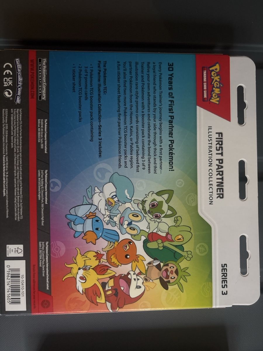 Pokémon Carte collezionabili: Pokemon First Partner Series 3 ENG – Nuovo e nell'imballaggio originale da Birsfelden venduto da dor_mzl9 1