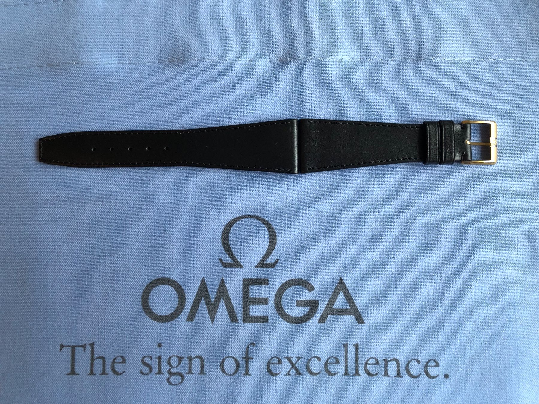 Omega Uhren: Omega Uhrenarmband 24mm. Original – Neu (gemäss Beschreibung) aus Biel/Bienne von winnertaco