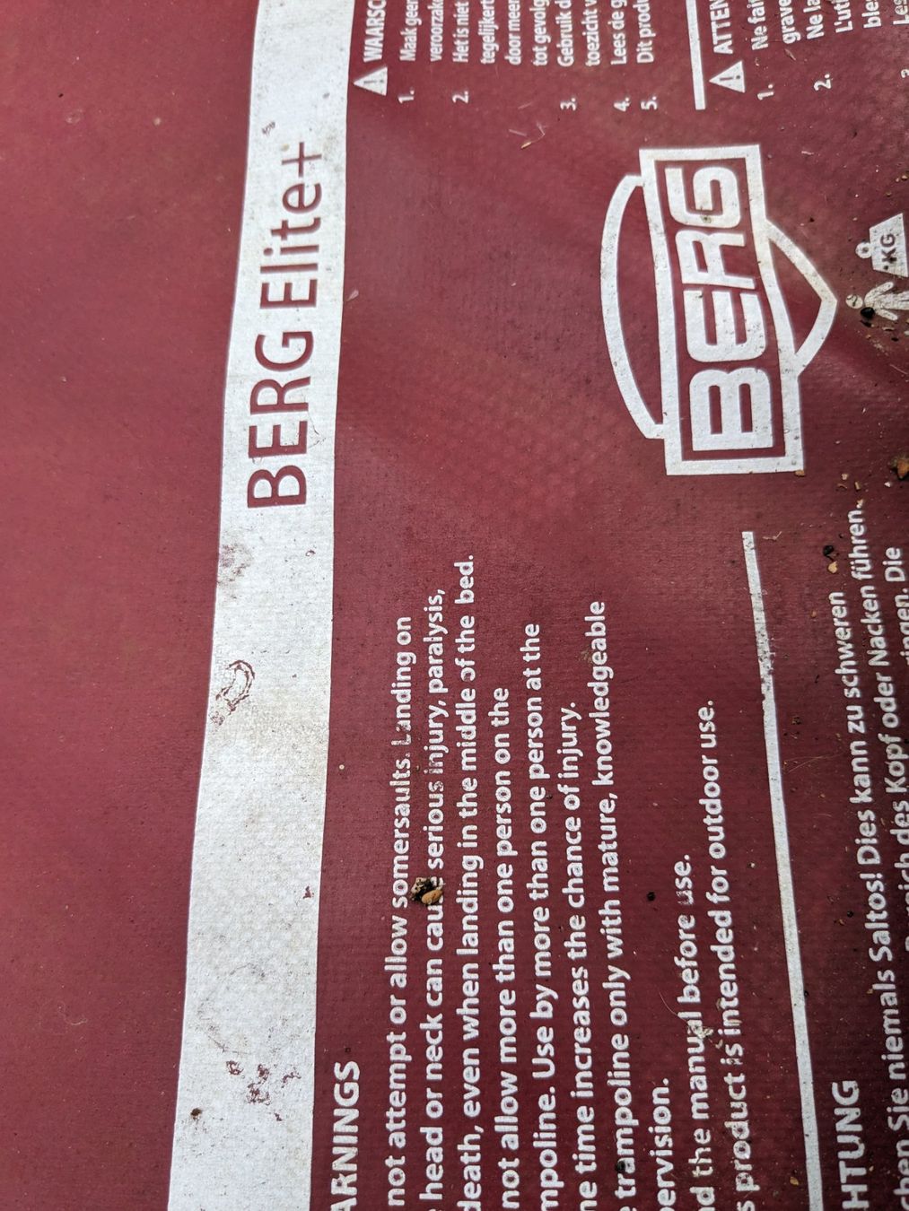 Trampoline: Trampolin BERG Elite+ Regular, 380cm – Gebraucht aus Deitingen von  1