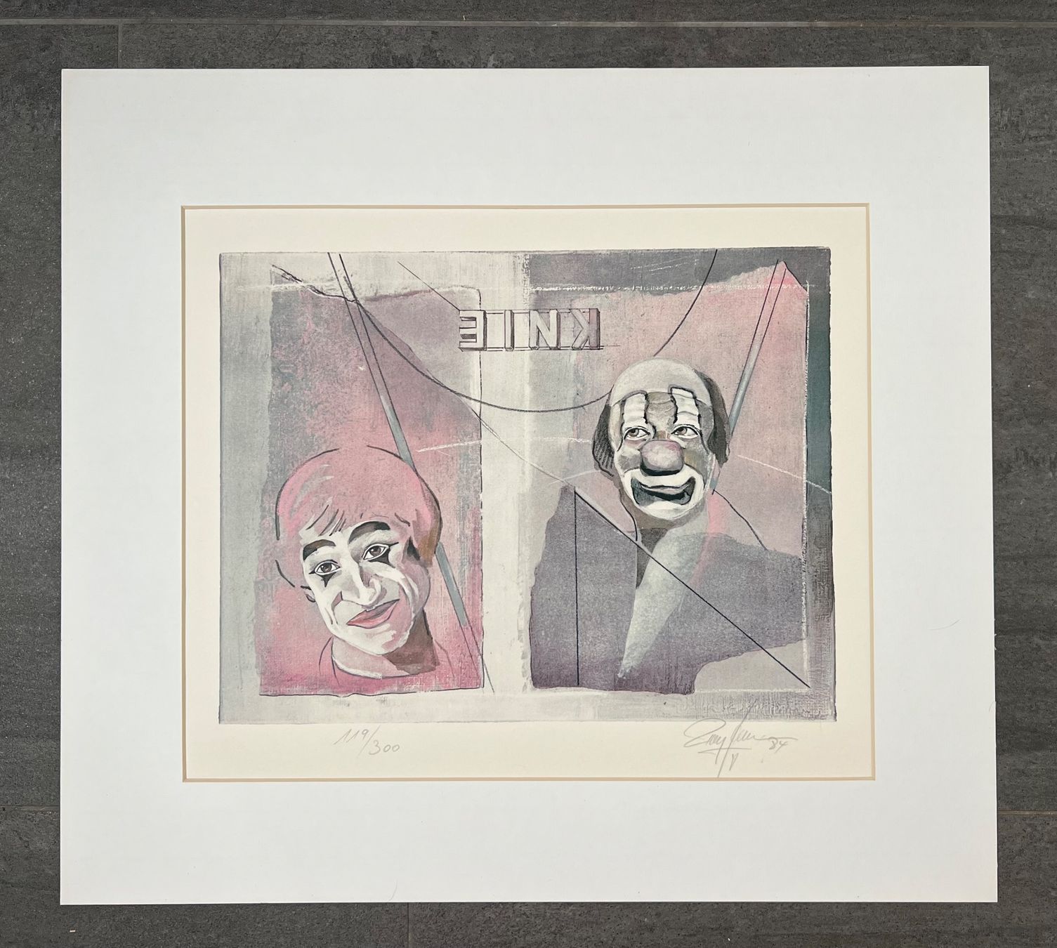 Grafiken & Lithographien: Rolf Knie, handsigniert und nummeriert – Gebraucht aus Rain von Pic-Ass 1