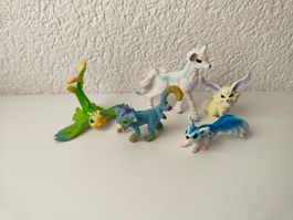 Schleich Bayala Tiere Zimisi Shalu Nitaya Takkiti Misamee