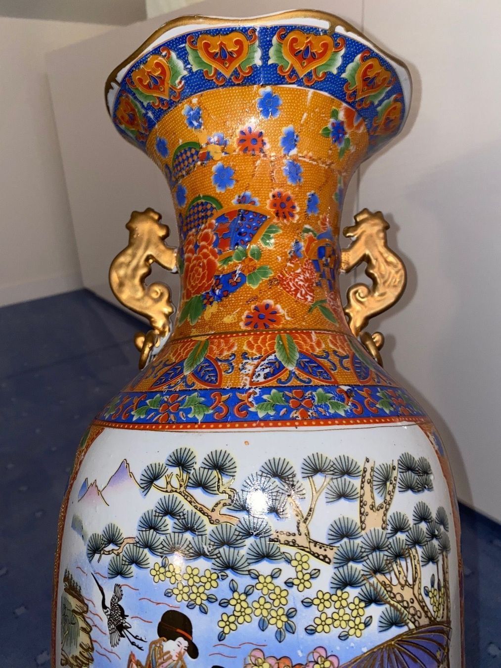 Vasi & Recipienti: Chinesische Bodenvase 60 cm hoch – Usato da Zürich venduto da DidierTG 1
