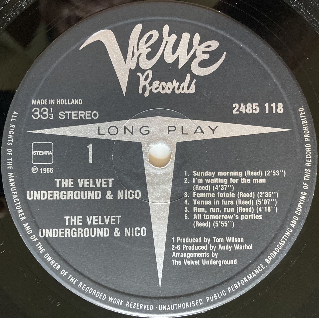 Dischi in vinile: THE VELVET UNDERGROUND & NICO - S/T – Usato da Bottens venduto da hotter-than-hell 2