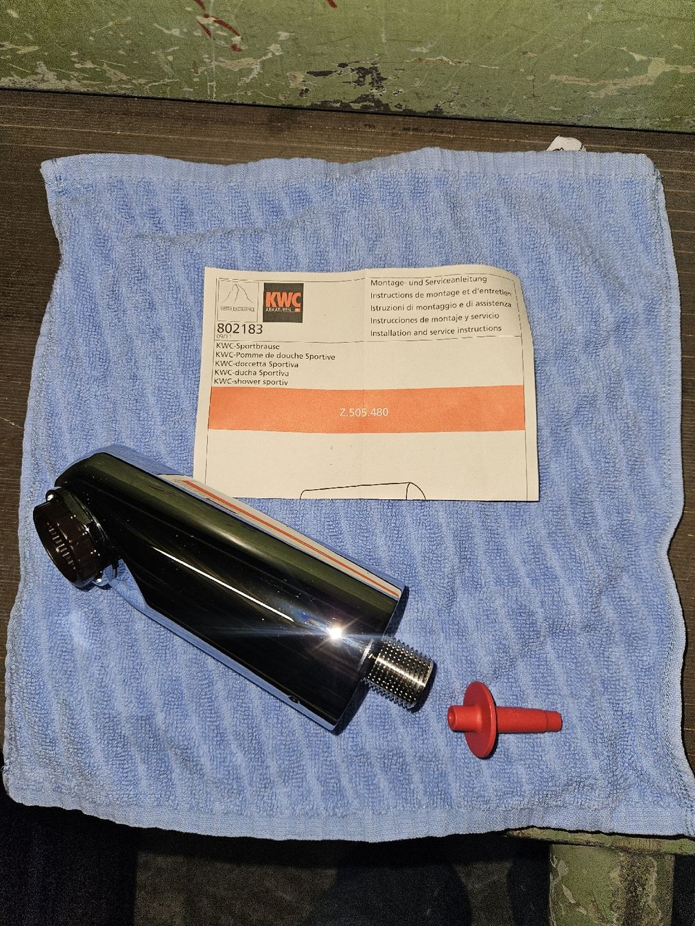 Kwc Duschbrausen: KWC Wandbrause Sport – Neu und originalverpackt aus Bellach von mas_hqw8