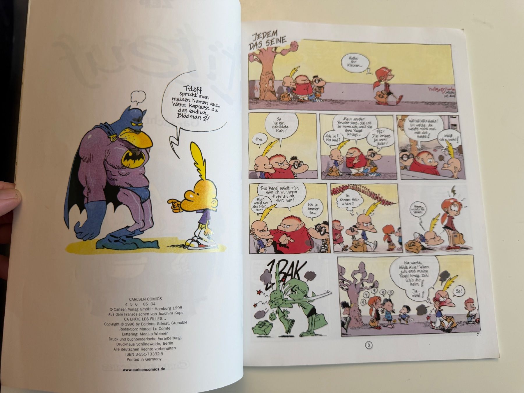 Fumetti: Titeuf Band 2 – Usato da Münsingen venduto da Ganjam 3