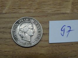 5 Rappen 1922 ss (sehr schön)