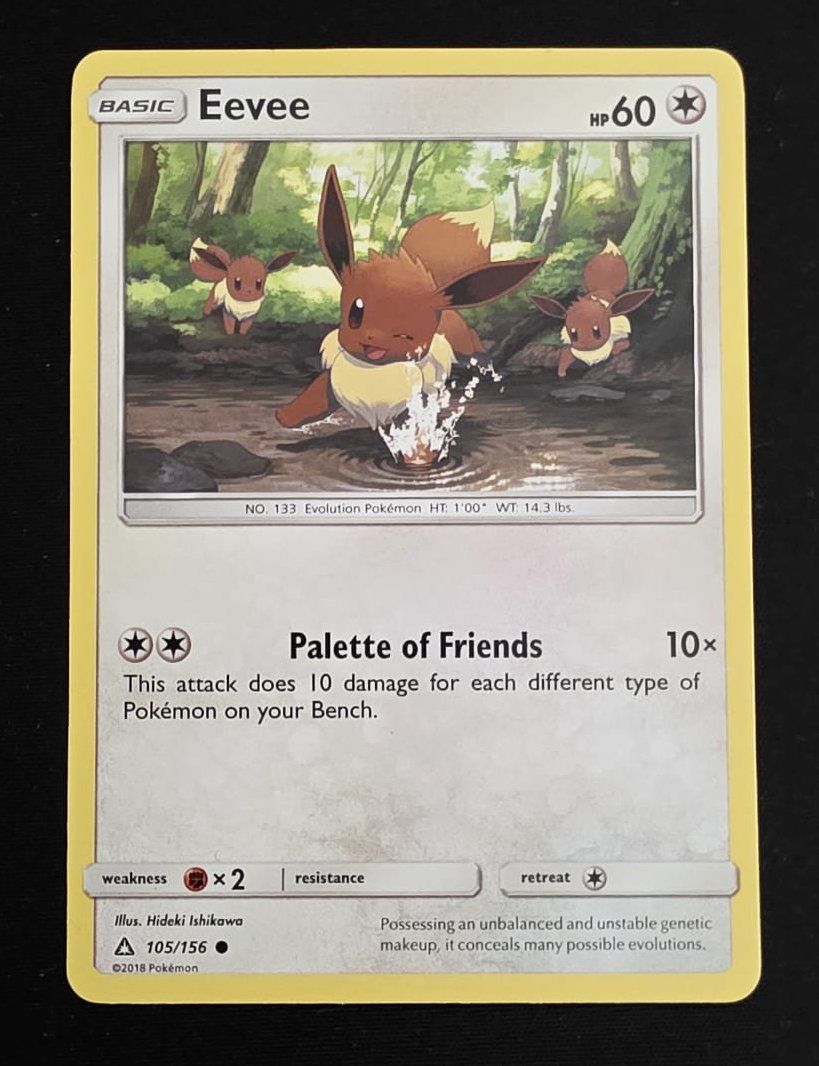 Pokémon Carte collezionabili: Eevee 105/156 - Pokemon TCG – Usato da Zürich venduto da Zetto