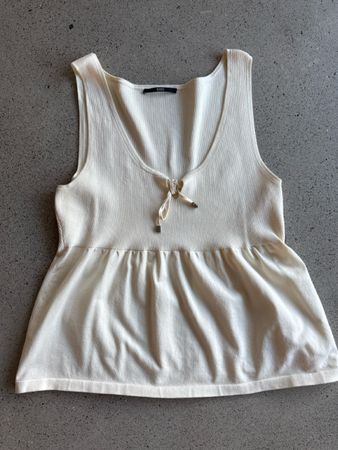 Boss Top Gr. 40, Naturweiss