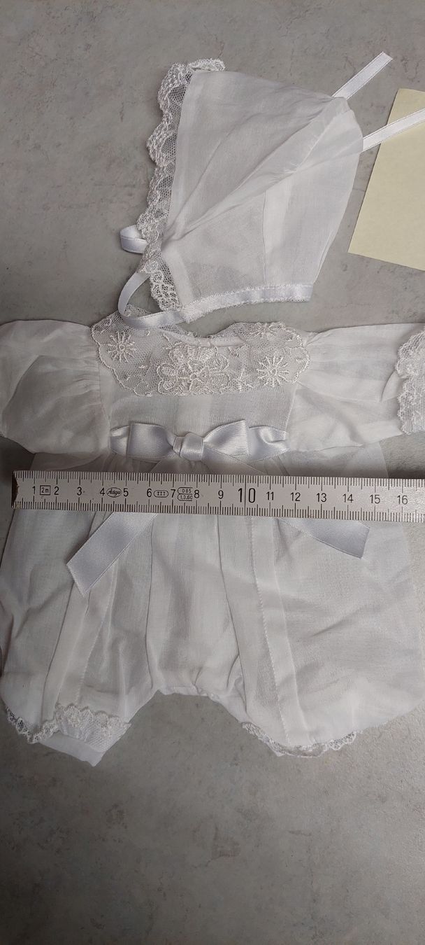 Bambole: neues ungebrauchtes Puppenkleid mit Käppli – Nuovo (secondo la descrizione) da Muri AG venduto da nindo1 2