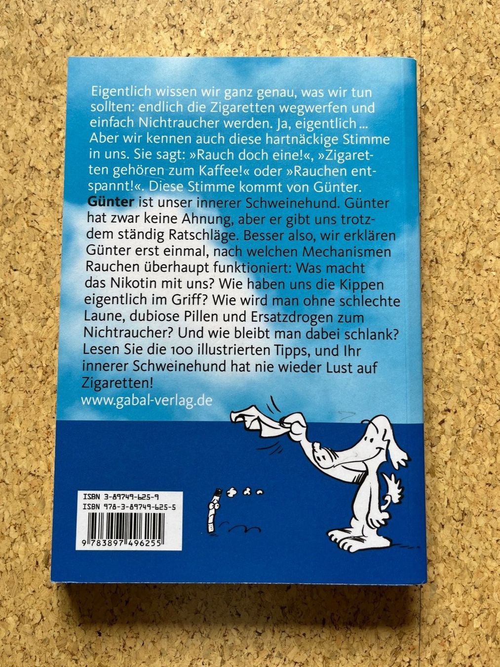 Libri: Buch "Günter, der innere Schweinehund, wird Nichtraucher" – Usato da Grosswangen venduto da Vita500 1