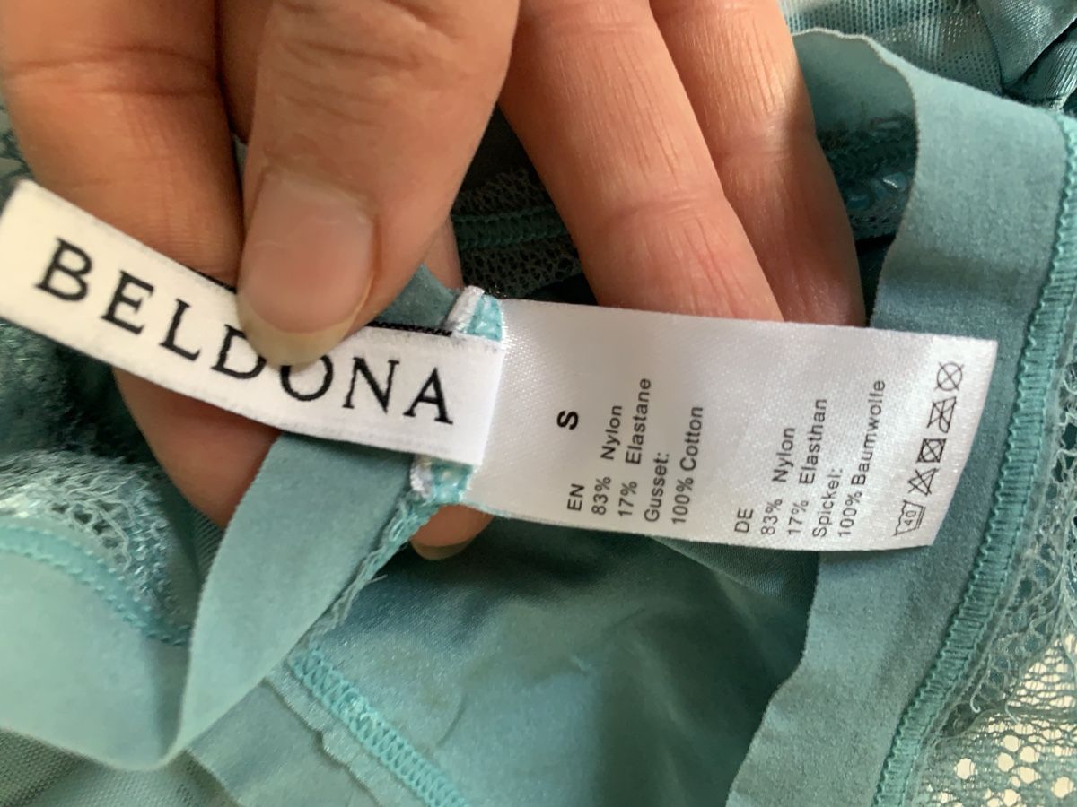 Beldona Altra biancheria intima: Beldona Set, Türkis, Grösse S/75C, Spitz – Usato da Zürich venduto da spaghetti.funk 3