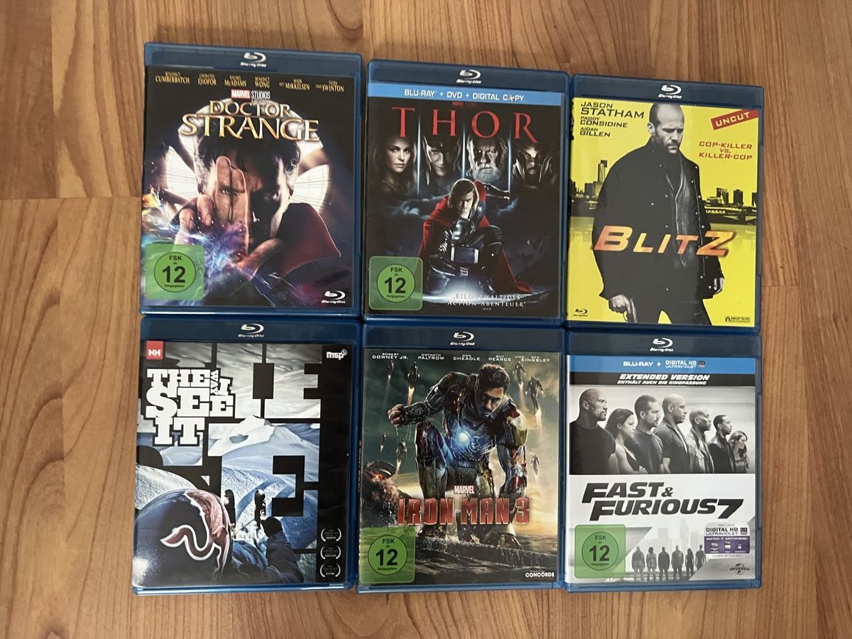 Tous les DVDs: 30 BlueRay div. Filme  – D'occasion à Lengnau BE par Ghalion 3