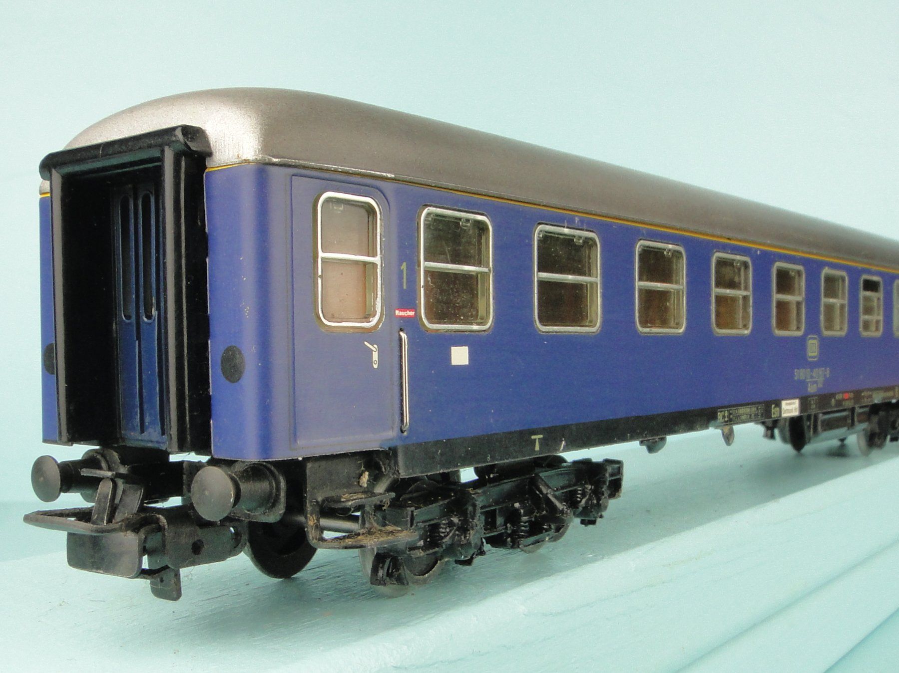 Märklin Modellini di ferrovie: Märklin 4051 DB 1 Kl / Blech – Usato da Bülach venduto da cann11 6