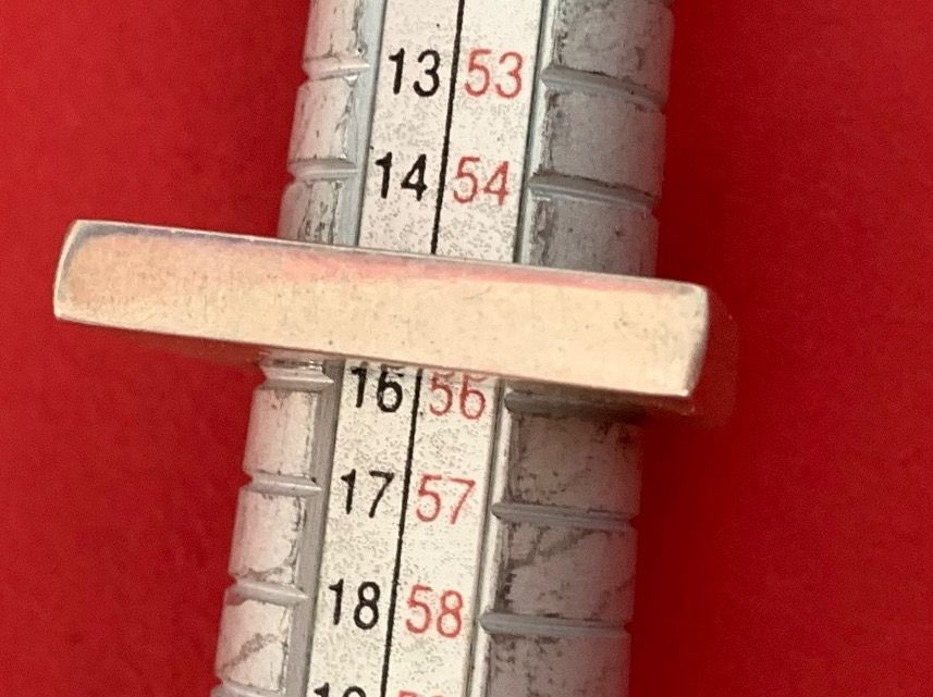 Anelli: Silberring superabstrakt (55) – Usato da Laufen venduto da belleskulptur 4