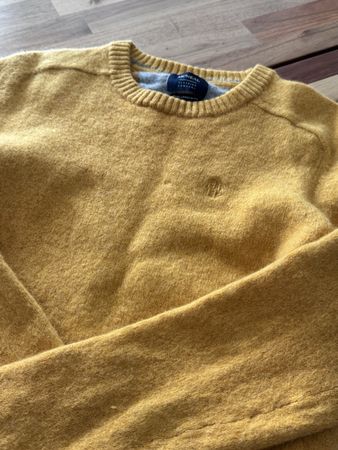 McNeal Lambswool Jumper, Mustard Yellow, Size Small!