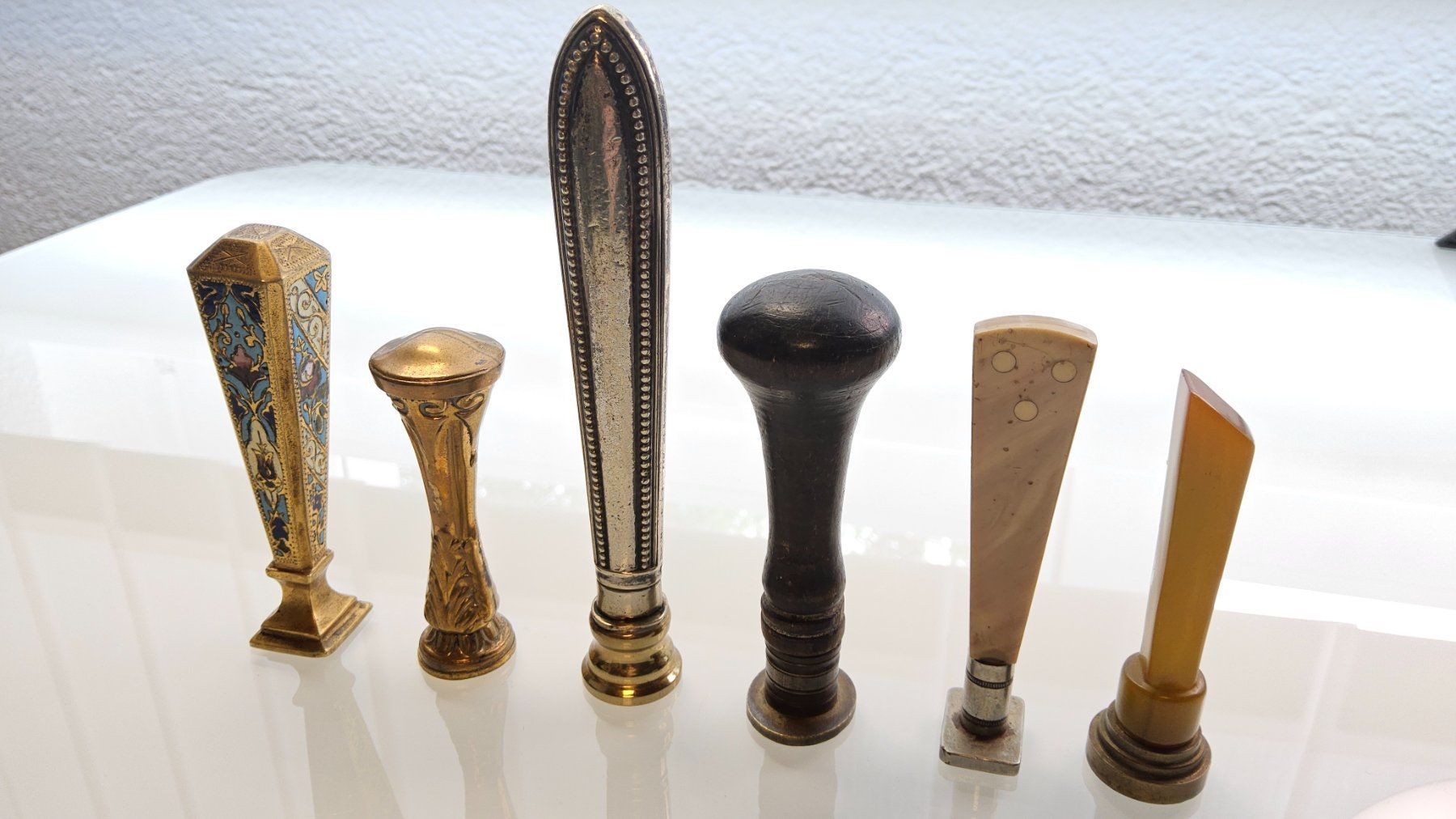 Tutti gli attrezzi: Collection de 6 anciens sceaux – Usato da Malleray venduto da Frederic24 6